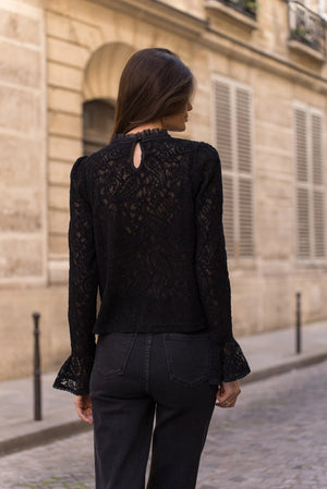 back of the blouse