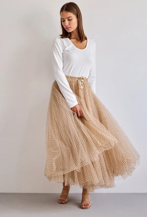 tulle skirt long for women